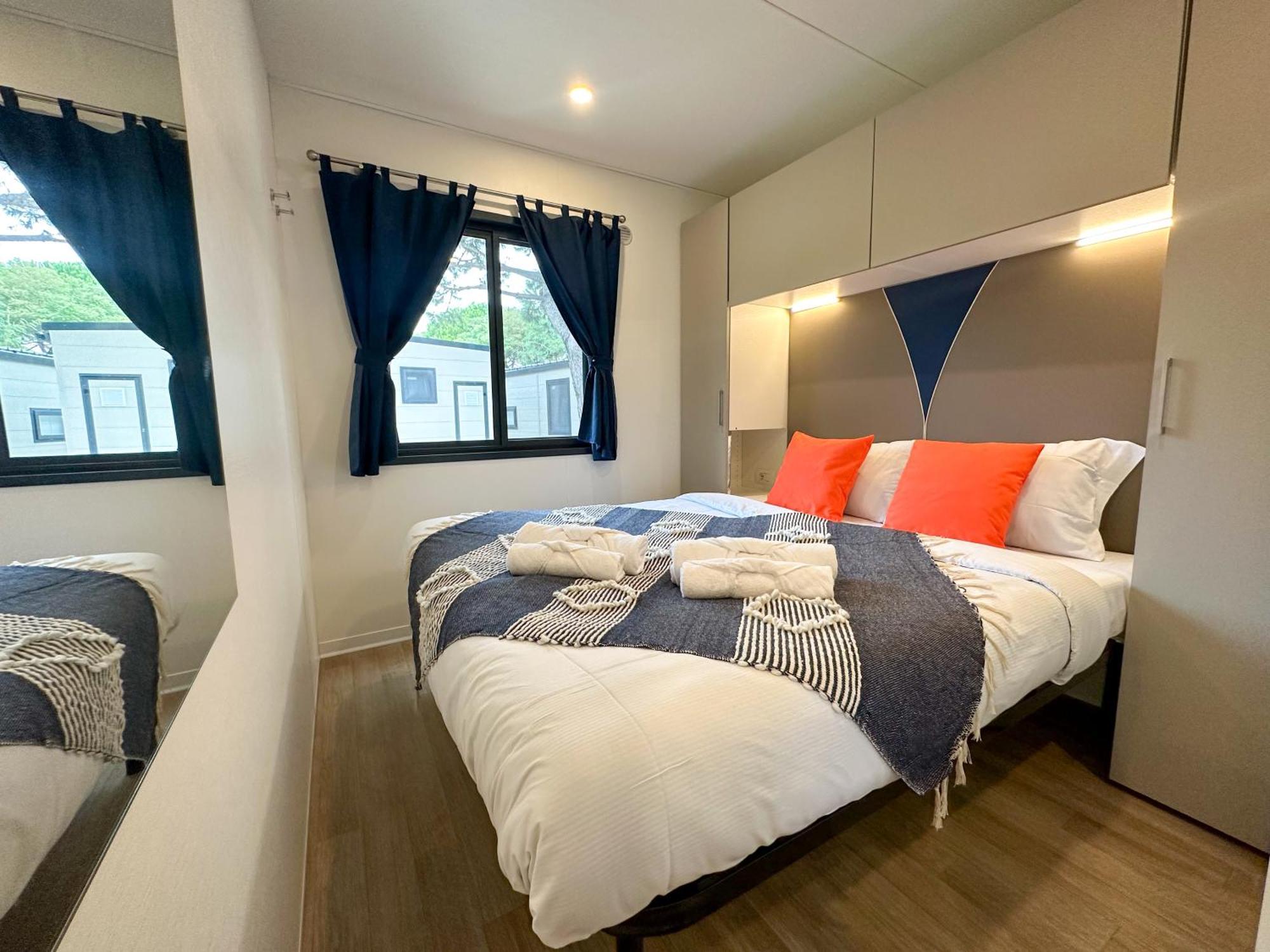 Estivo Premium Deluxe Mobile Homes On Camping Malibu Beach 리도 디 예솔로 외부 사진