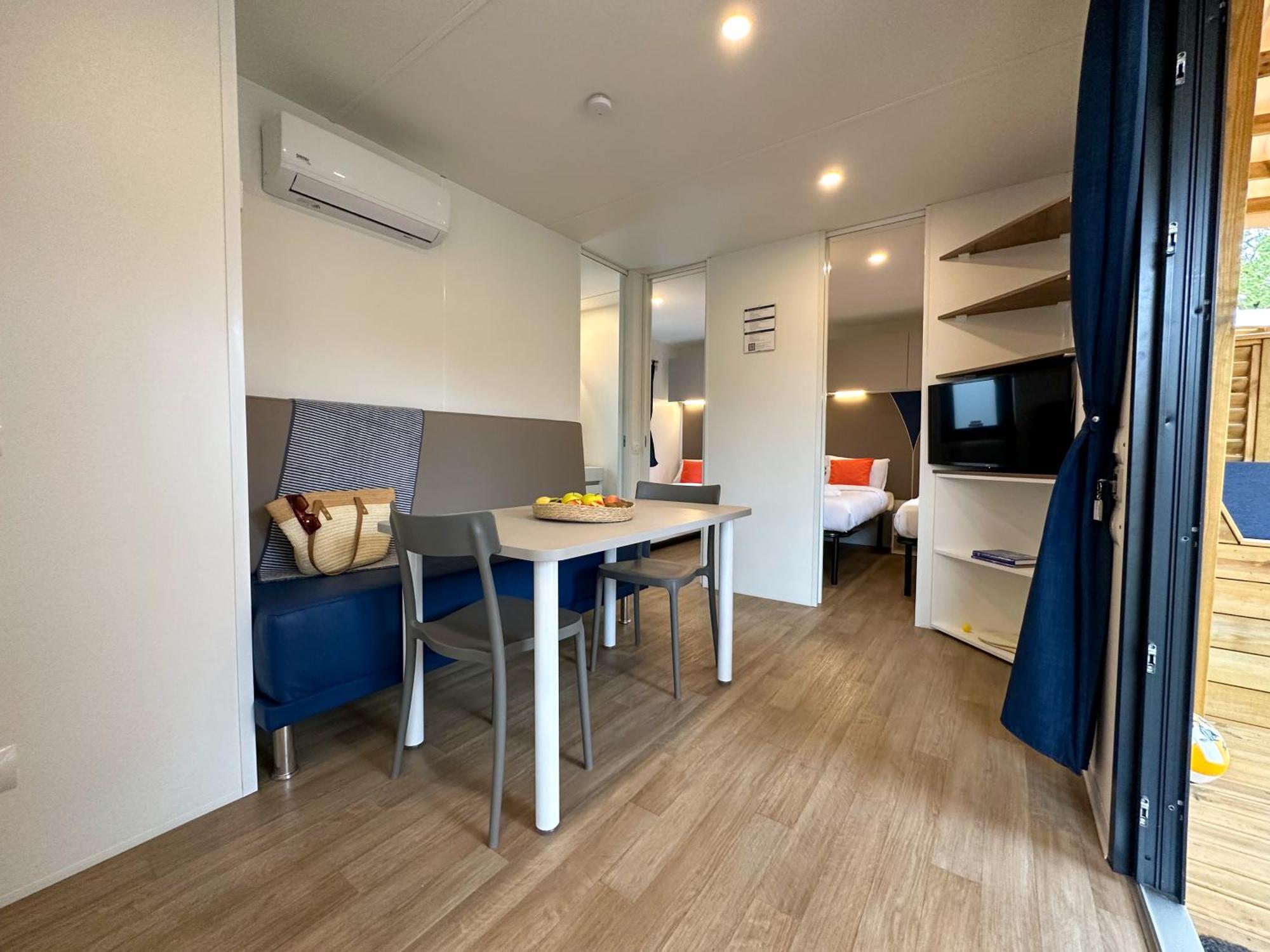 Estivo Premium Deluxe Mobile Homes On Camping Malibu Beach 리도 디 예솔로 외부 사진